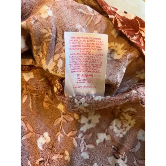 Babydoll Tank M Bloom Lace Y2K Festival Fairy Coquette Handkerchief Hem Padded - Picture 8 of 11